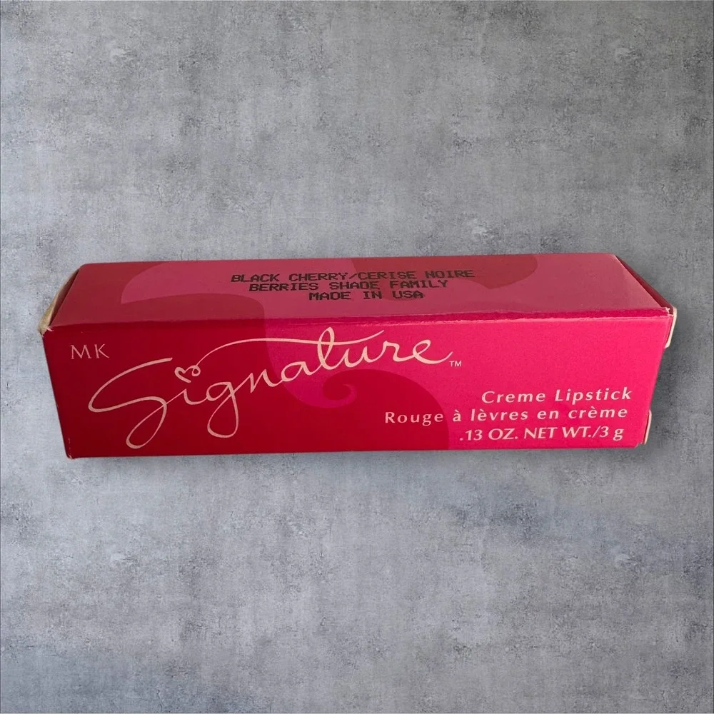 Mary Kay‎ MK Signature Lipstick Black Cherry 2348/234800 .13oz New Discontinued